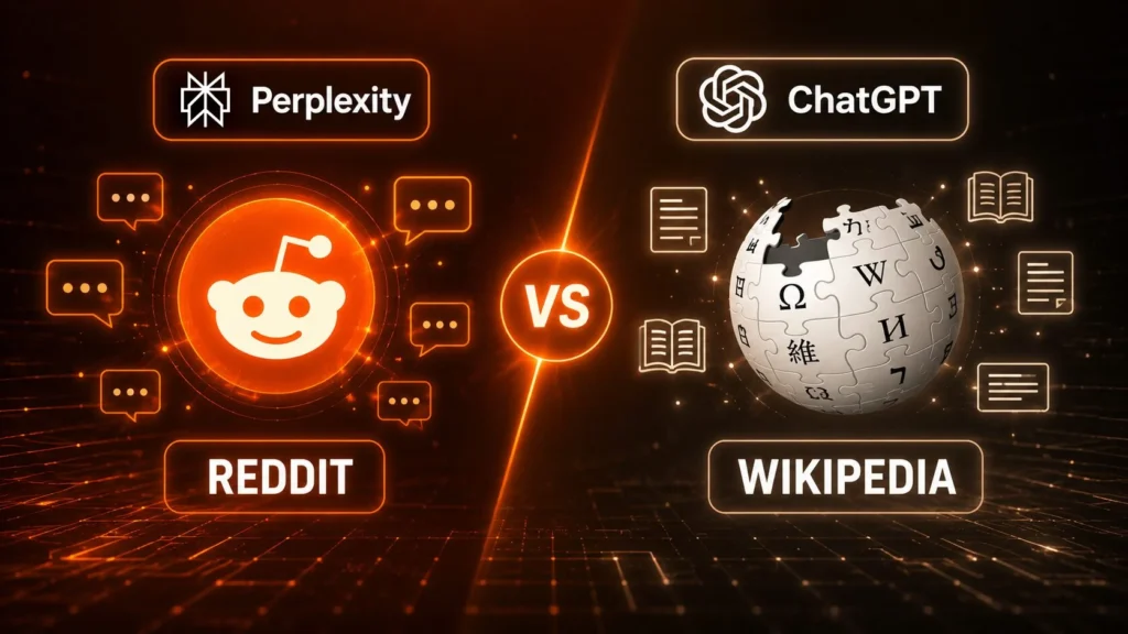 One Playbook Won't Work- Why Perplexity Wants Reddit and ChatGPT Wants Wikipedia